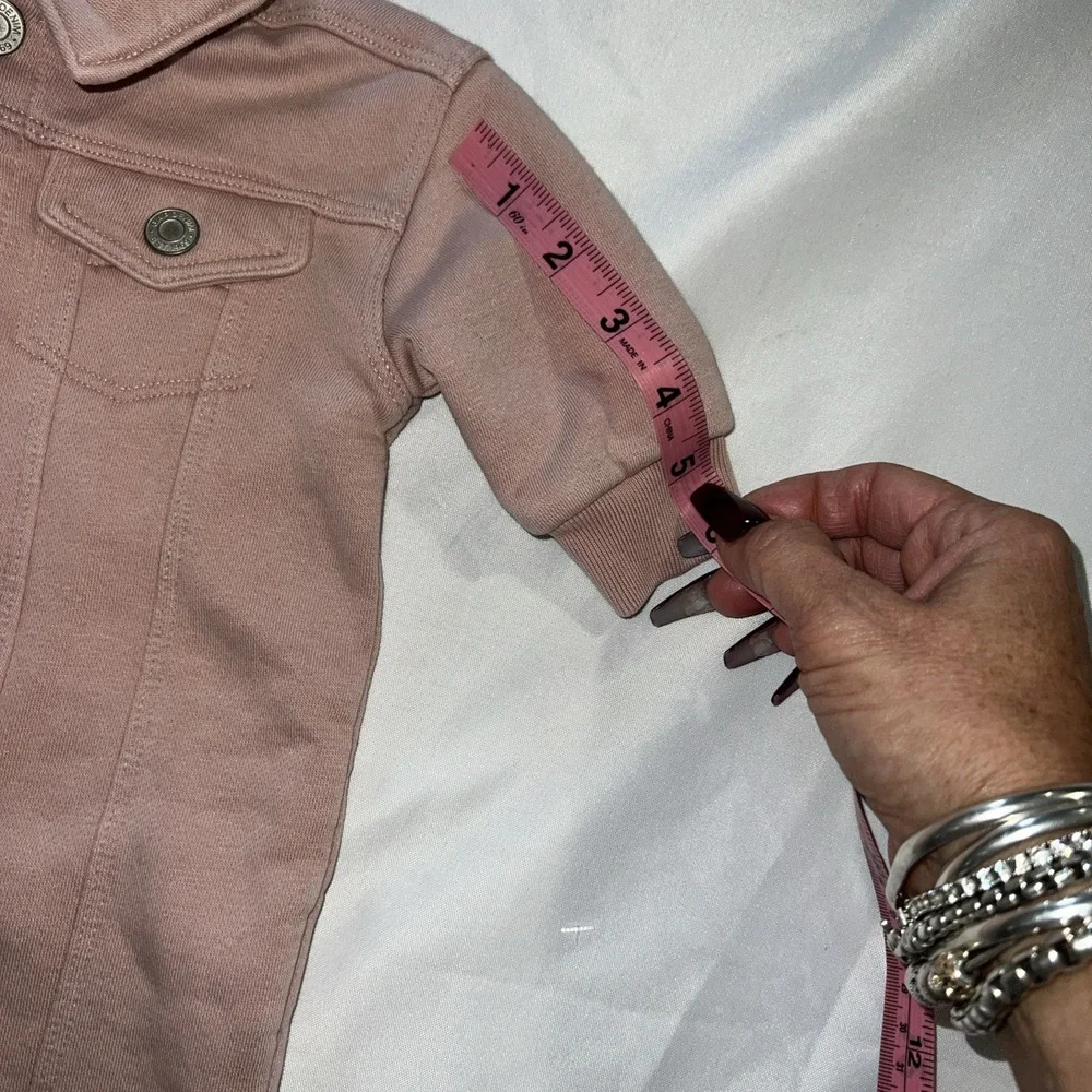 Baby Gap Infant Pink Fleece Fleece Button Up Size 0-6 month NWT  Adorablewarm339